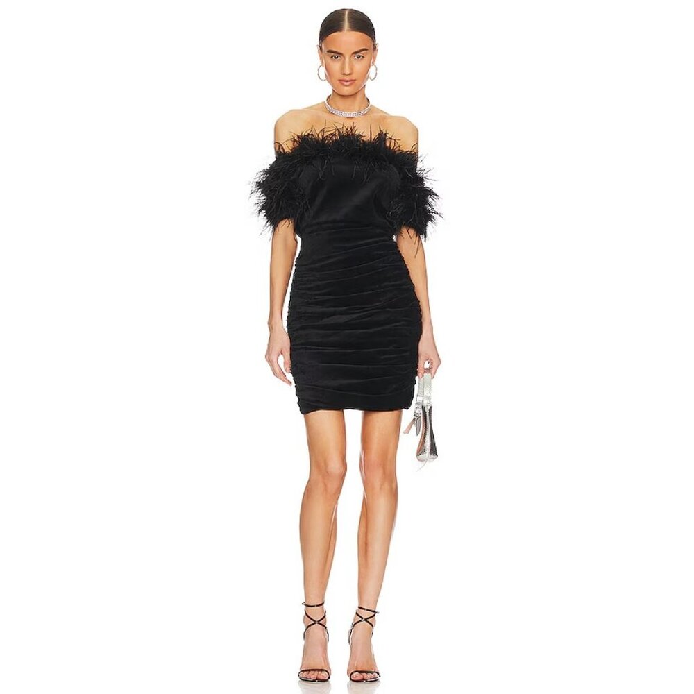 YAURA Faari Mini Dress in Black